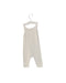 A White Sleeveless Jumpsuits from Bonpoint in size 0-3M for girl. (Front View)