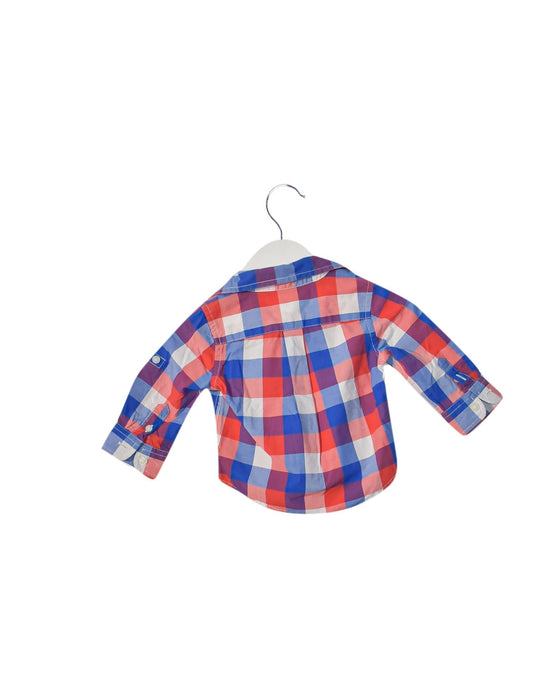 A Blue Shirts from Janie & Jack in size 3-6M for boy. (Back View)