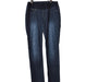 A Blue Jeans from Seraphine in size S for maternity. (Front View)