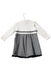 A White Long Sleeve Dresses from Armani in size 6-12M for girl. (Back View)