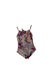 A Pink Swimsuits from Seed in size 2T for girl. (Front View)