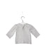 A Grey Long Sleeve Tops from Petit Bateau in size 0-3M for girl. (Front View)