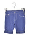 A Blue Shorts from Hartstrings in size 5T for girl. (Front View)
