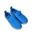 A Blue Sneakers from My Pop Shoes in size 6T for boy. (Back View)