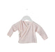 A Pink Long Sleeve Tops from Petit Bateau in size 3-6M for girl. (Back View)