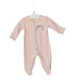 A Pink Long Sleeve Jumpsuits from Mamas & Papas in size 0-3M for girl. (Back View)