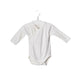 A White Long Sleeve Bodysuits from Petit Bateau in size 3-6M for neutral. (Front View)
