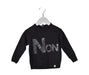 A Black Crewneck Sweatshirts from Atsuyo et Akiko in size 2T for neutral. (Back View)