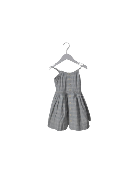 A Blue Sleeveless Dresses from Polo Ralph Lauren in size 3T for girl. (Front View)