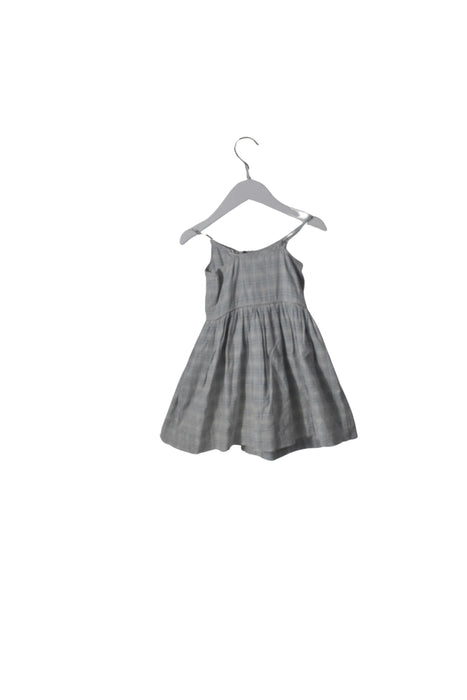 A Blue Sleeveless Dresses from Polo Ralph Lauren in size 3T for girl. (Back View)