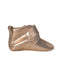 A Gold Boots & Booties from TikiTot in size XS for girl. (Front View)