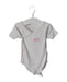 A White Short Sleeve Bodysuits from Petit Bateau in size 3-6M for neutral. (Front View)