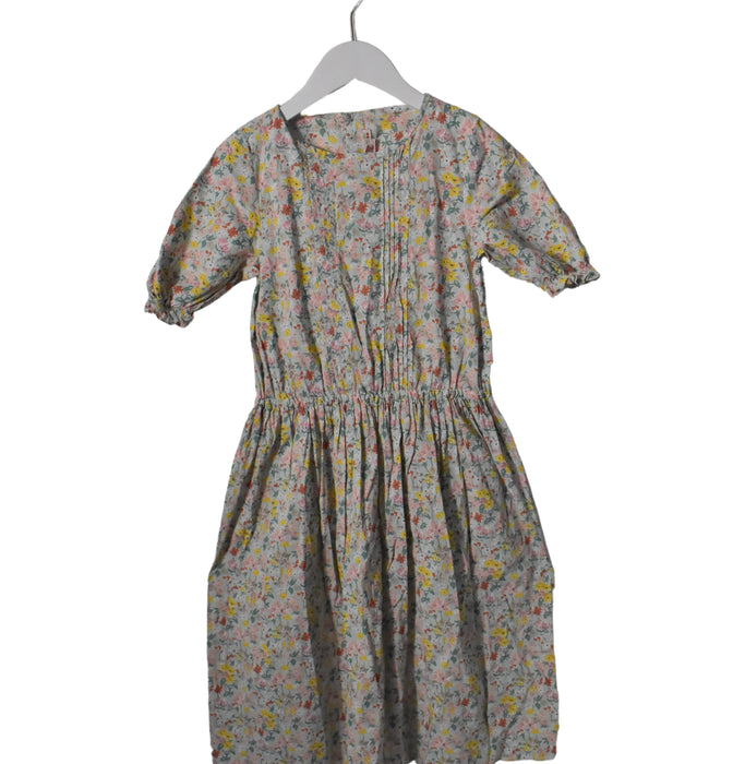 A Blue Short Sleeve Dresses from Bonpoint in size 12Y for girl. (Back View)