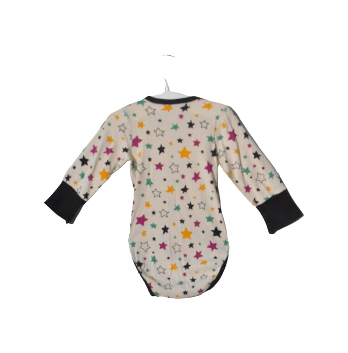 A Beige Long Sleeve Bodysuits from Polarn O. Pyret in size 3-6M for neutral. (Back View)