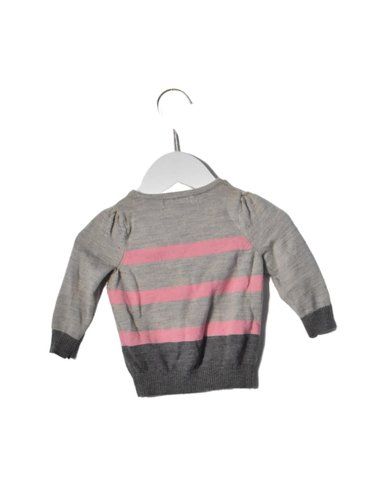 A Grey Knit Sweaters from Nicholas & Bears in size 6-12M for girl. (Back View)