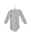 A Blue Long Sleeve Bodysuits from Petit Bateau in size 3T for girl. (Back View)