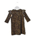 A Brown Long Sleeve Dresses from Crewcuts in size 2T for girl. (Front View)