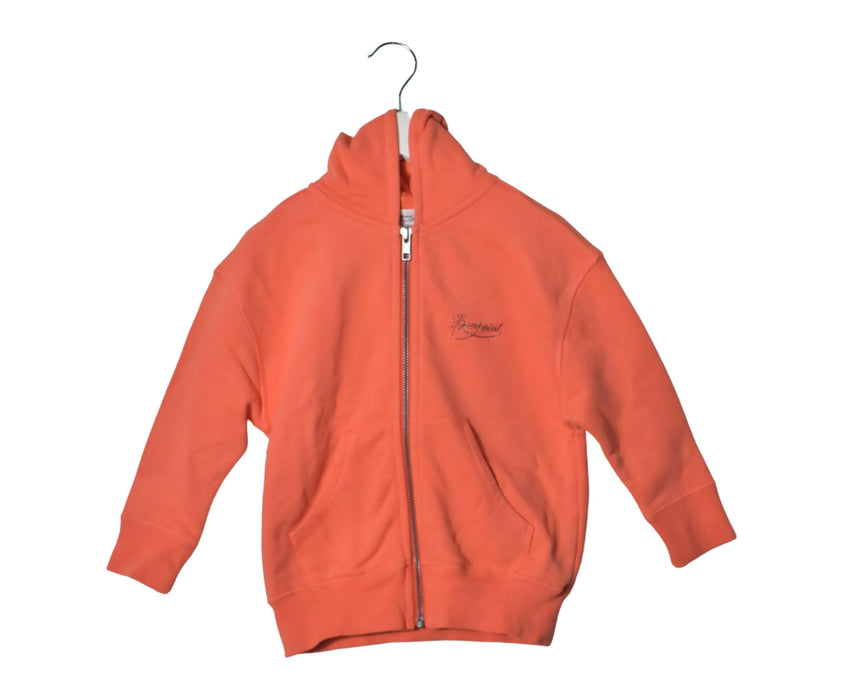 A Red Lightweight Jackets from Bonpoint in size 4T for girl. (Back View)