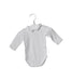 A White Long Sleeve Bodysuits from Bonpoint in size 0-3M for neutral. (Front View)