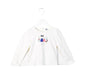 A Ivory Long Sleeve Tops from Janie & Jack in size 3T for girl. (Back View)