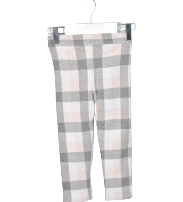 A Grey Leggings from Janie & Jack in size 2T for girl. (Front View)