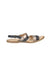 A Beige Sandals from Geox in size 6T for girl. (Front View)
