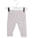 A Grey Leggings from Seed in size 0-3M for girl. (Front View)