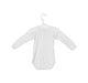 A Pink Long Sleeve Bodysuits from Petit Bateau in size 0-3M for girl. (Back View)