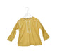 A Yellow Long Sleeve Tops from Bonpoint in size 4T for boy. (Front View)