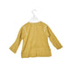 A Yellow Long Sleeve Tops from Bonpoint in size 4T for boy. (Back View)