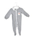 A Grey Long Sleeve Jumpsuits from Petit Bateau in size 3-6M for boy. (Front View)