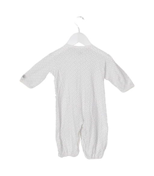 A Navy Long Sleeve Jumpsuits from Petit Bateau in size 3-6M for neutral. (Front View)