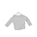 A Grey Long Sleeve Tops from Petit Bateau in size 6-12M for boy. (Front View)