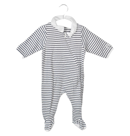 A Black Long Sleeve Jumpsuits from Petit Bateau in size 3-6M for neutral. (Back View)