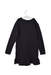 A Black Long Sleeve Dresses from Moschino in size 10Y for girl. (Back View)
