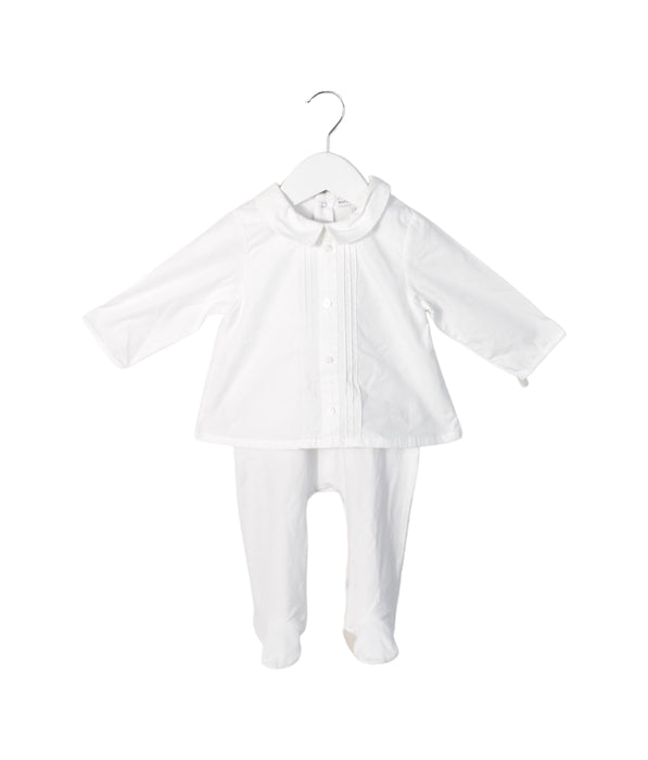 A White Long Sleeve Jumpsuits from Beatrice & George in size 6-12M for boy. (Back View)