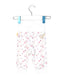 A White Sweatpants from Steiff in size 0-3M for neutral. (Back View)