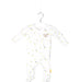 A White Long Sleeve Jumpsuits from Steiff in size 0-3M for neutral. (Front View)