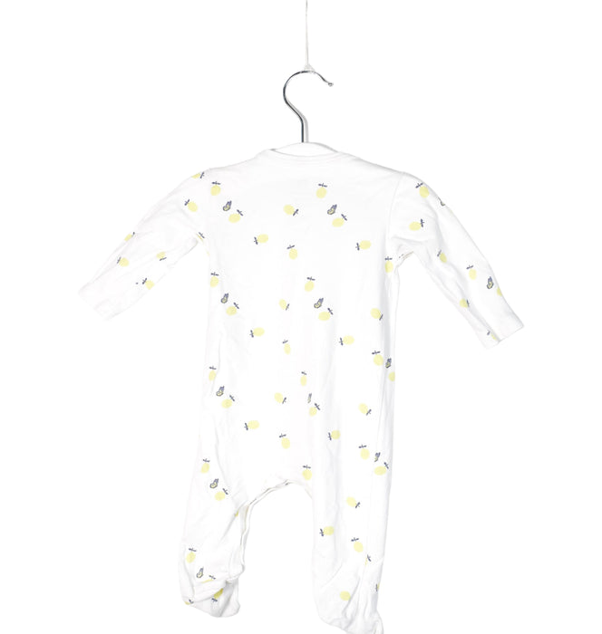 A White Long Sleeve Jumpsuits from Steiff in size 0-3M for neutral. (Back View)