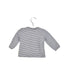 A Black Long Sleeve Tops from Steiff in size 0-3M for neutral. (Front View)