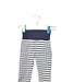 A Black Sweatpants from Steiff in size 0-3M for boy. (Front View)
