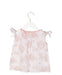 A Pink Sleeveless Tops from Bonpoint in size 4T for girl. (Back View)