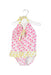 A Pink Swimsuits from Young Hearts by Collette Dinnigan in size 3T for girl. (Front View)