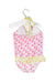 A Pink Swimsuits from Young Hearts by Collette Dinnigan in size 3T for girl. (Back View)