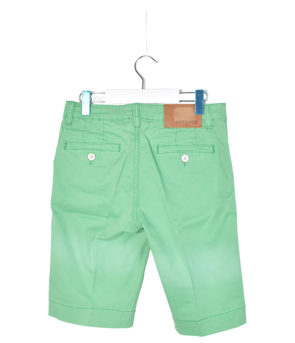 A Green Shorts from GF Ferre in size 10Y for boy. (Back View)
