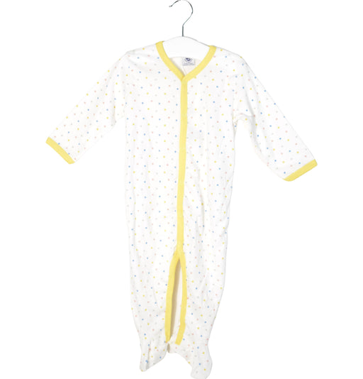 A White Long Sleeve Jumpsuits from Petit Bateau in size 6-12M for neutral. (Back View)