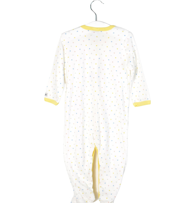 A White Long Sleeve Jumpsuits from Petit Bateau in size 6-12M for neutral. (Front View)