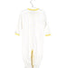 A White Long Sleeve Jumpsuits from Petit Bateau in size 6-12M for neutral. (Front View)