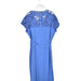 A Blue Short Sleeve Dresses from Mamalicious in size L for maternity. (Back View)