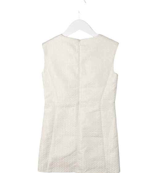 A White Sleeveless Dresses from Karl Lagerfeld in size 8Y for girl. (Front View)
